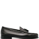 Mocassini weejuns larkin con nappe in nero Gh bass - uomo 