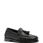 Mocassini weejuns larkin con nappe in nero Gh bass - uomo 