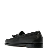 Mocassini weejuns larkin con nappe in nero Gh bass - uomo 