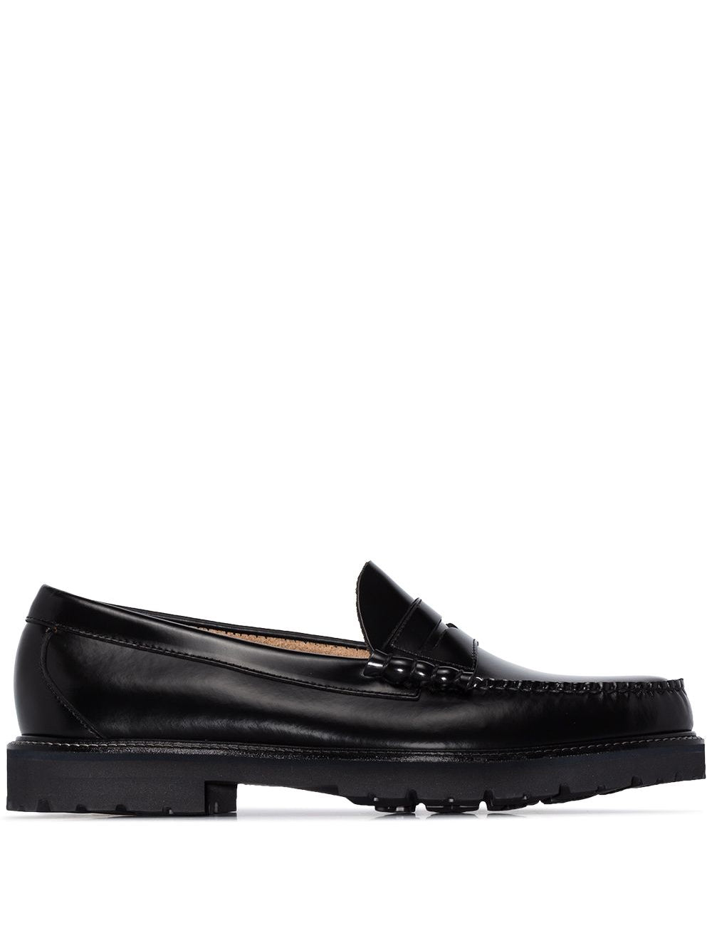 Mocassini Weejuns 90 in nero Gh bass - uomo 
