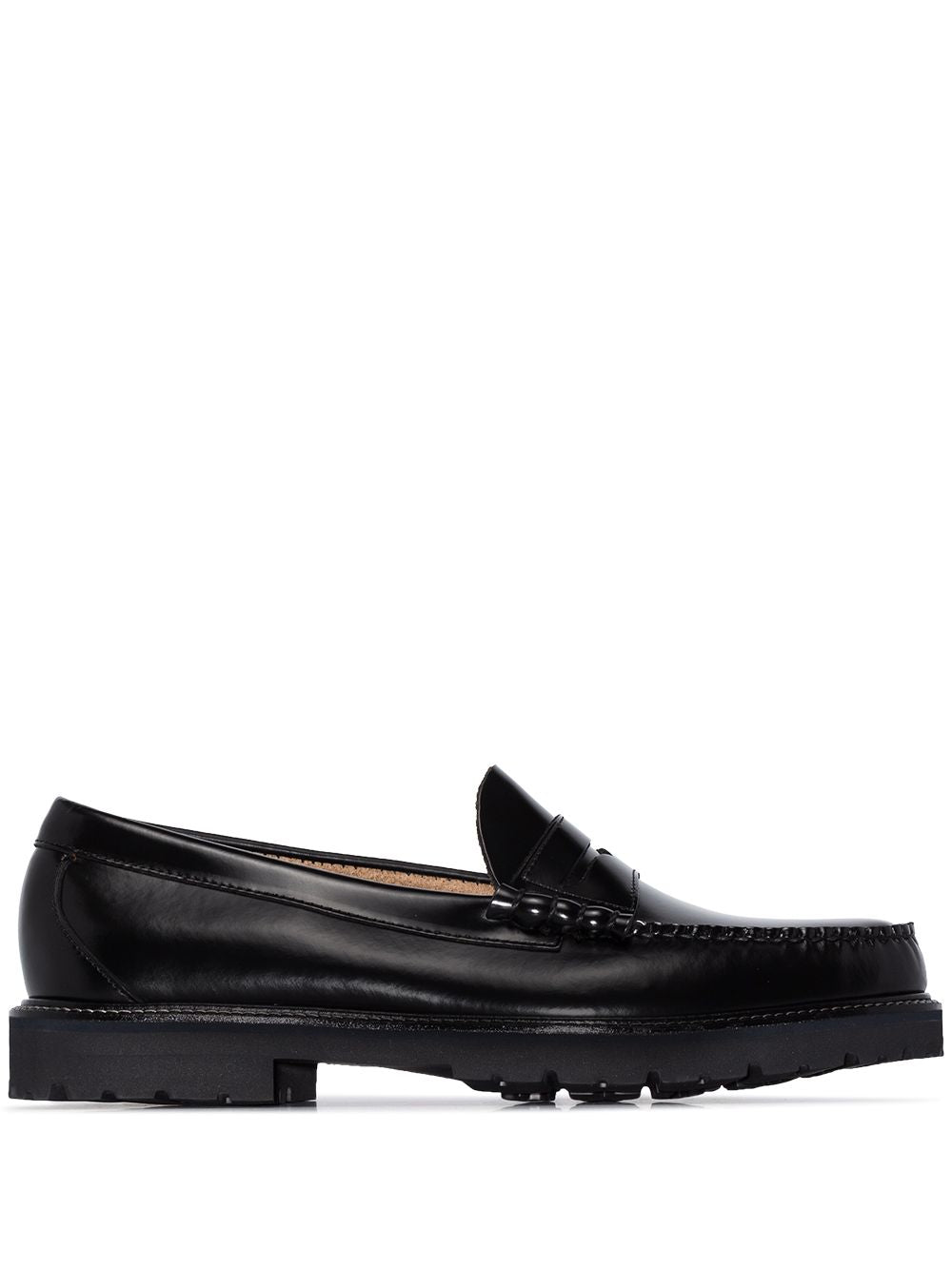 Mocassini Weejuns 90 in nero Gh bass - uomo 