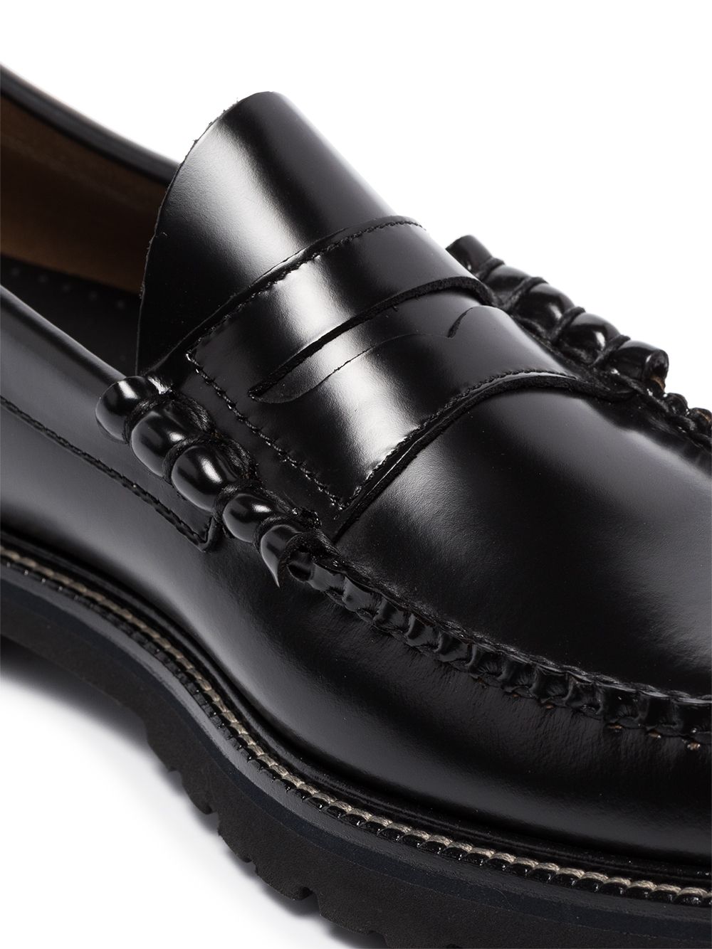 Mocassini Weejuns 90 in nero Gh bass - uomo 