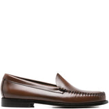 Mocassini weejun venetian in marrone GH Bass - uomo 