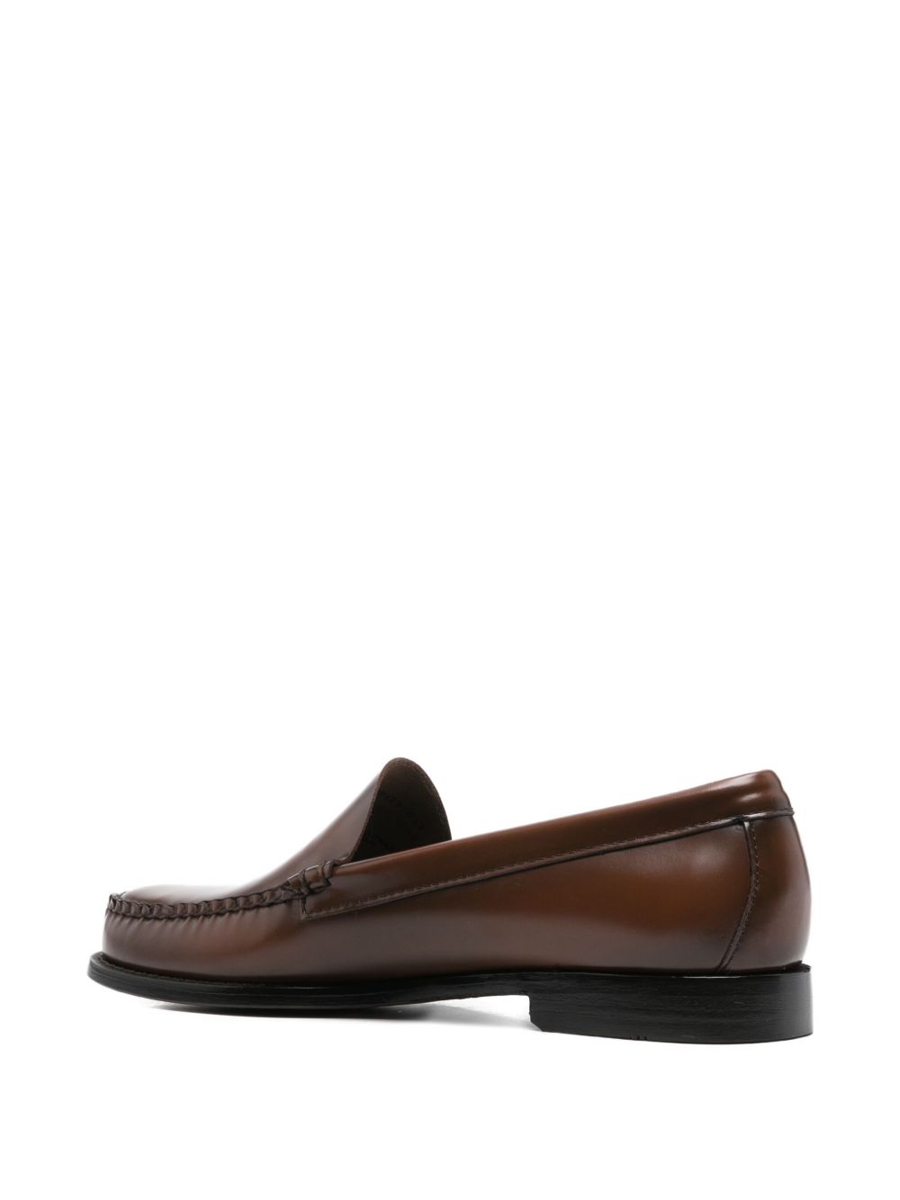 Mocassini weejun venetian in marrone GH Bass - uomo 