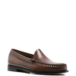 Mocassini weejun venetian in marrone GH Bass - uomo 