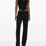 Top bustier in nero Giuseppe di morabito - donna 