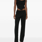Top bustier in nero Giuseppe di morabito - donna 