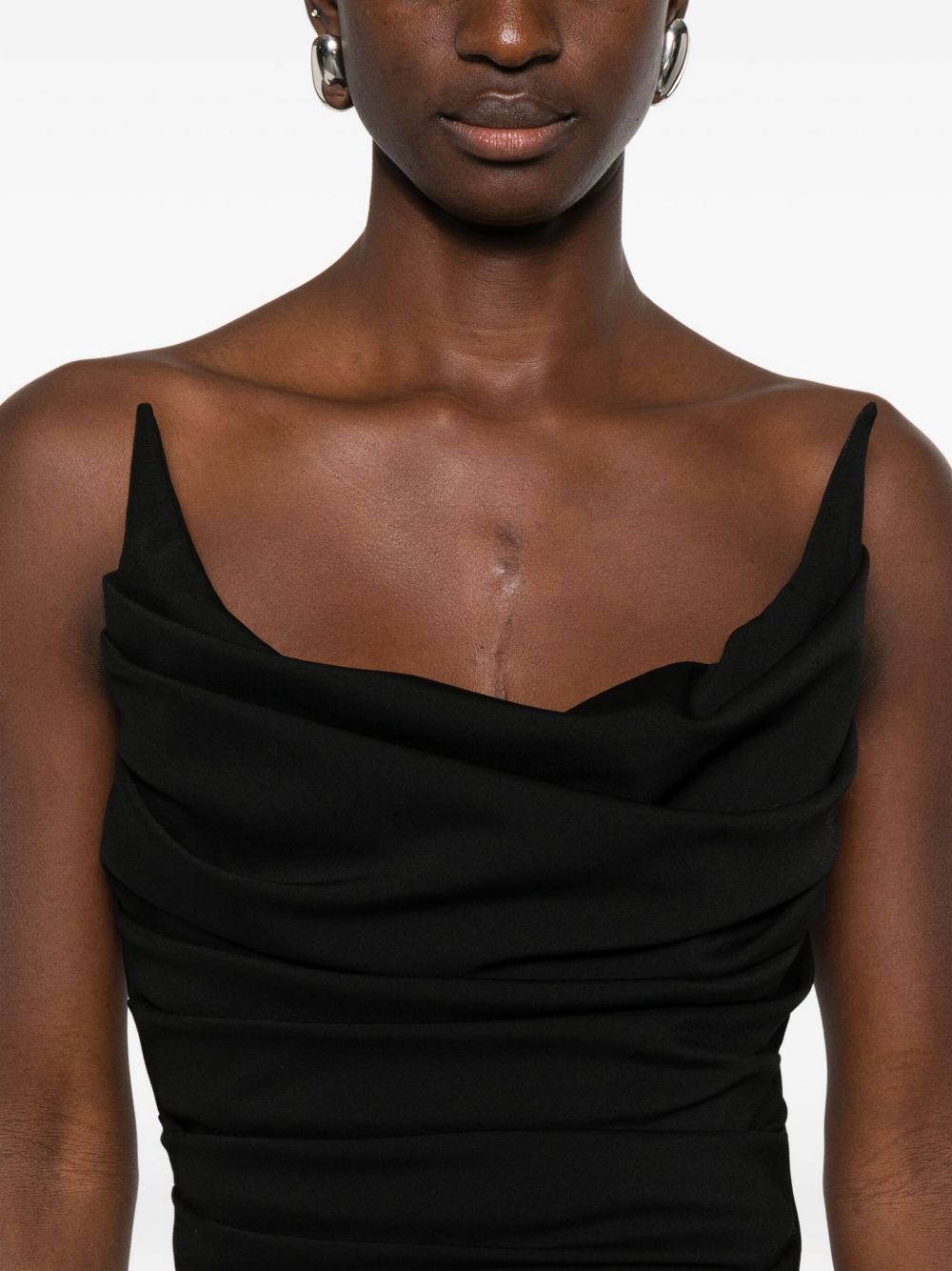 Top bustier in nero Giuseppe di morabito - donna 