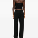 Top bustier in nero Giuseppe di morabito - donna 