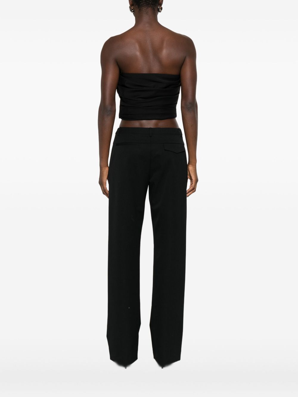 Top bustier in nero Giuseppe di morabito - donna 
