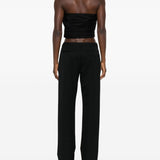 Top bustier in nero Giuseppe di morabito - donna 