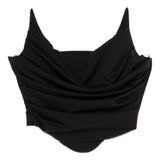 Top bustier in nero Giuseppe di morabito - donna 