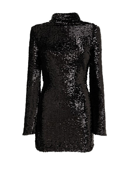Abito corto con paillettes in nero Giuseppe di morabito - donna 