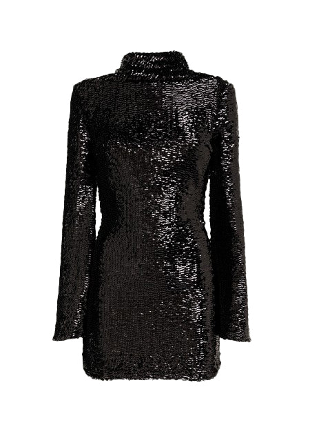 Abito corto con paillettes in nero Giuseppe di morabito - donna 