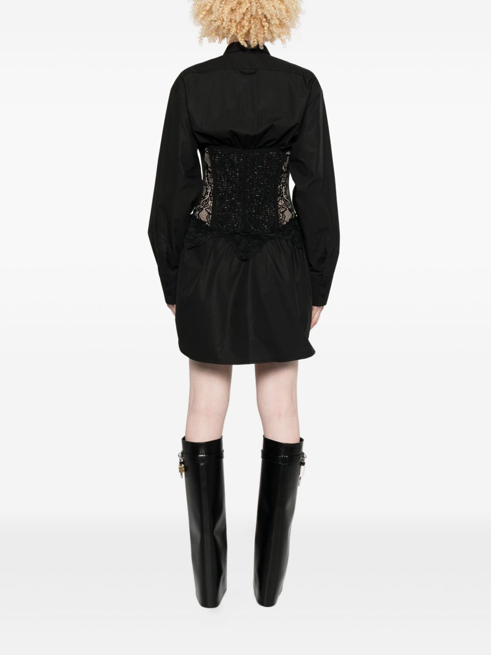 Chemisier corto in nero Giuseppe di morabito - donna 