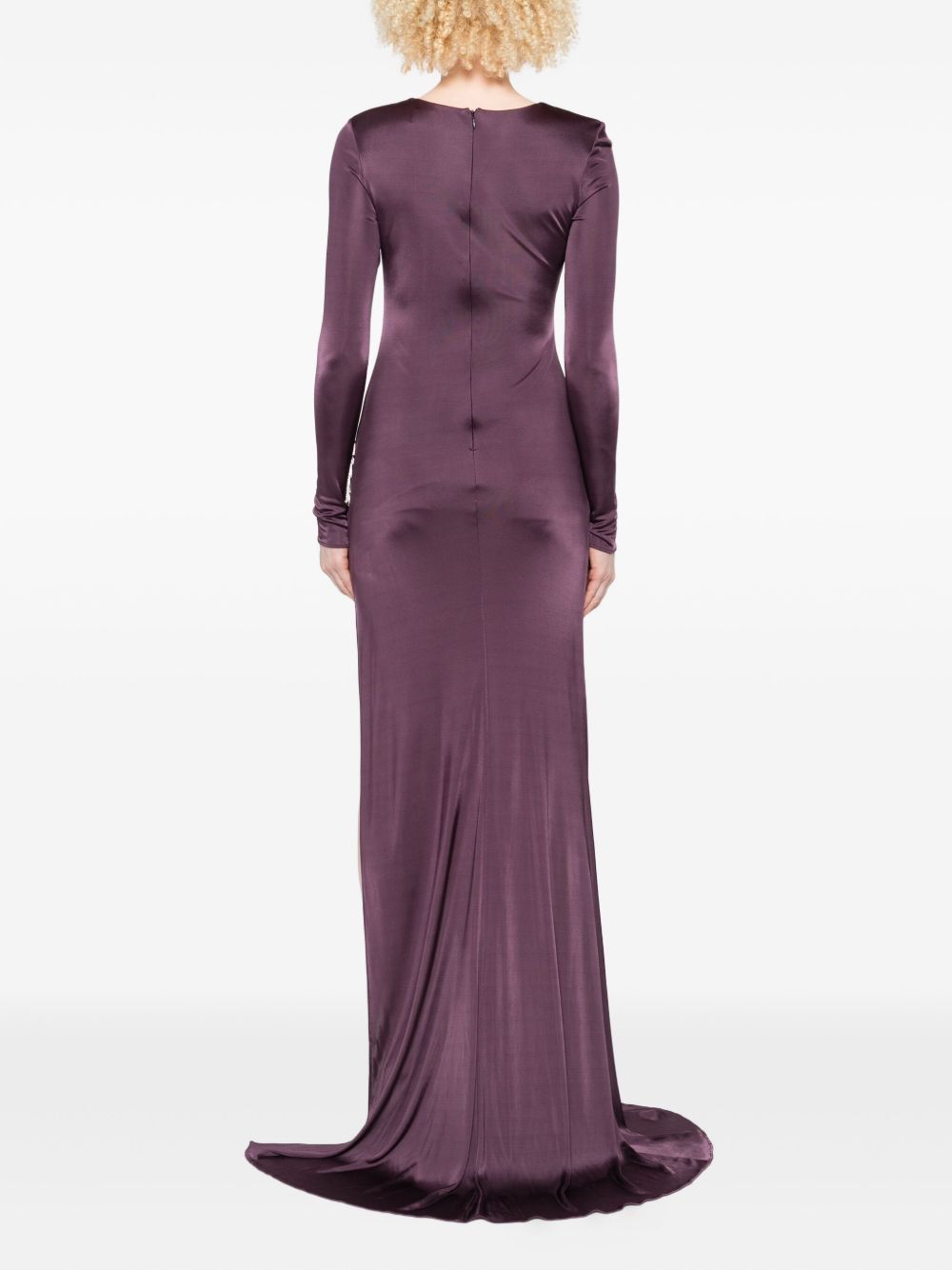 Abito da sera con decorazione in viola Giuseppe di Morabito - donna 