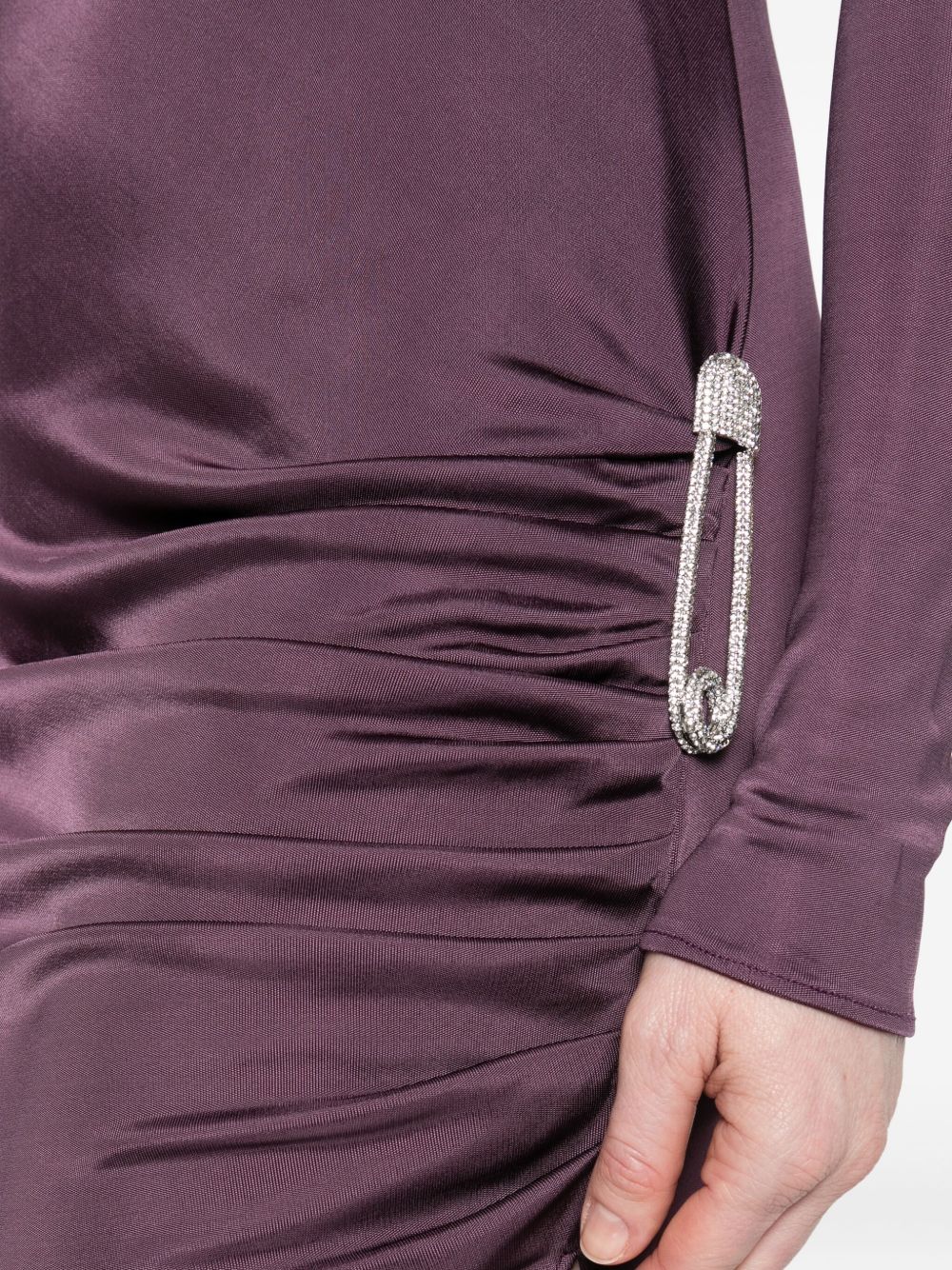 Abito da sera con decorazione in viola Giuseppe di Morabito - donna 