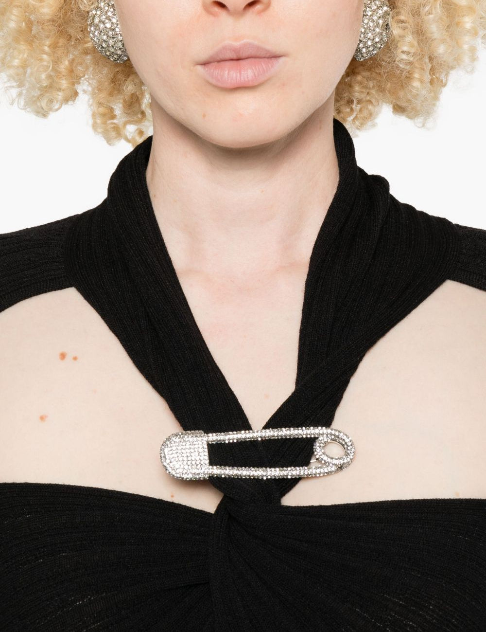 Abito maxi con cut-out in nero Giuseppe di morabito - donna 