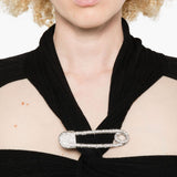Abito maxi con cut-out in nero Giuseppe di morabito - donna 