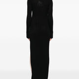 Abito maxi con cut-out in nero Giuseppe di morabito - donna 