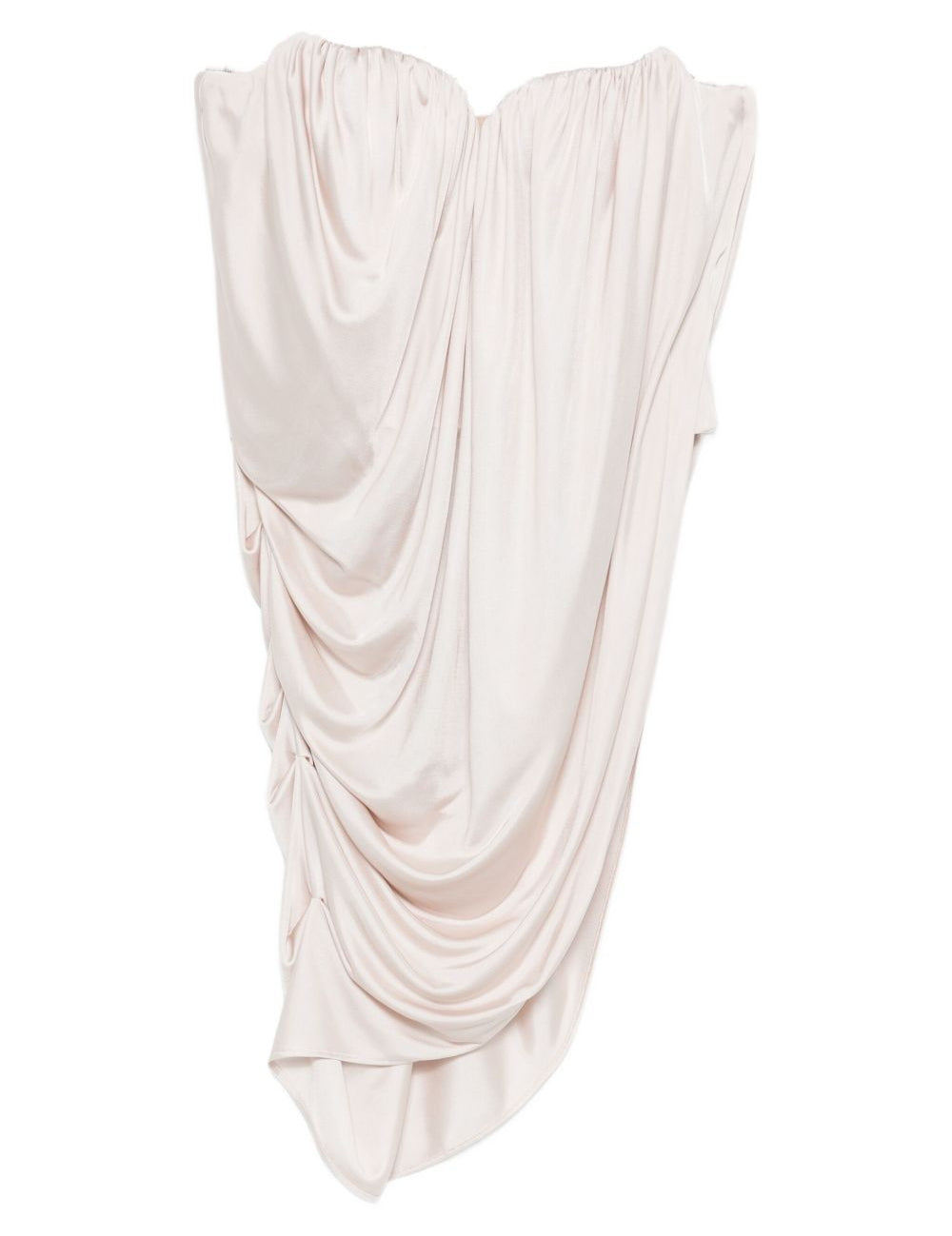 Top con ruches in avorio Giuseppe di morabito - donna 