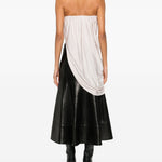 Top con ruches in avorio Giuseppe di morabito - donna 