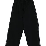 Pantaloni a gamba ampia in nero Glass Cypress - uomo 