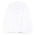 Camicia con cuciture in bianco Glass cypress - uomo 