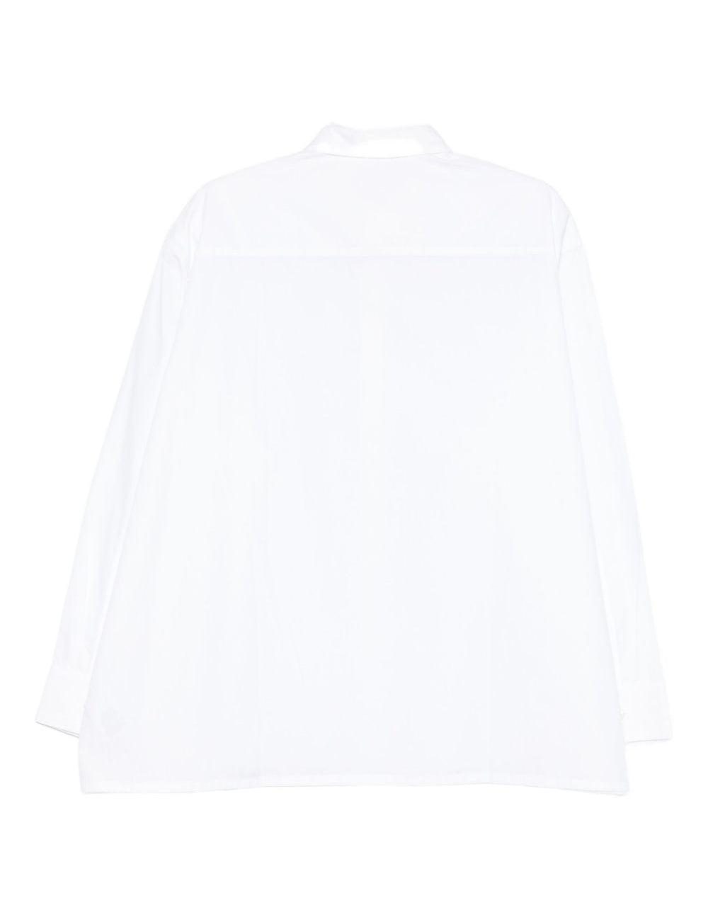 Camicia con cuciture in bianco Glass cypress - uomo 