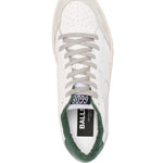 Sneakers ball star in bianco, grigio e verde GOLDEN GOOSE - uomo 