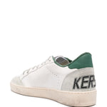 Sneakers ball star in bianco, grigio e verde GOLDEN GOOSE - uomo 