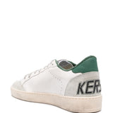 Sneakers ball star in bianco, grigio e verde GOLDEN GOOSE - uomo 