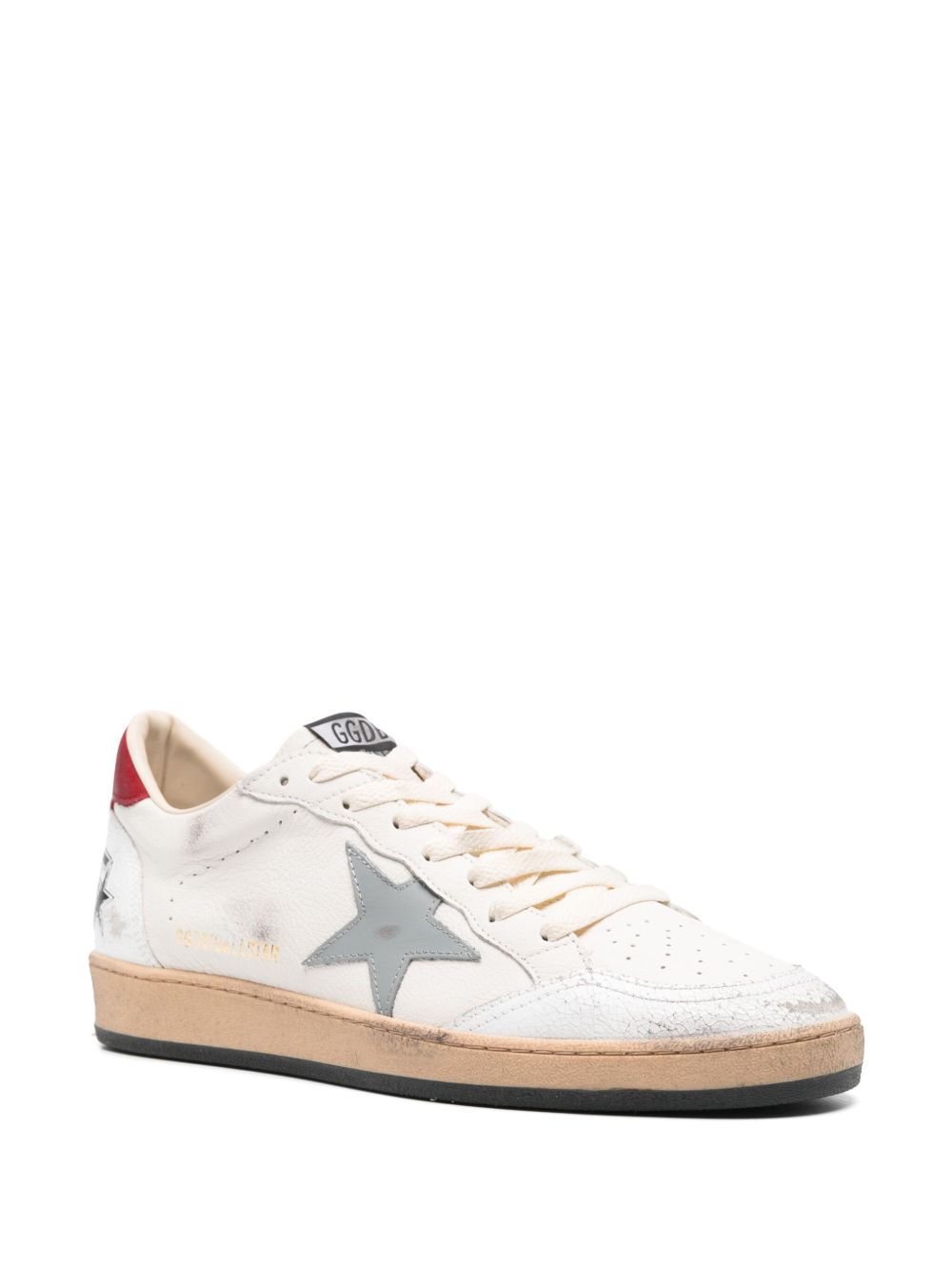 Sneakers Ball Star in bianco Golden goose - uomo 