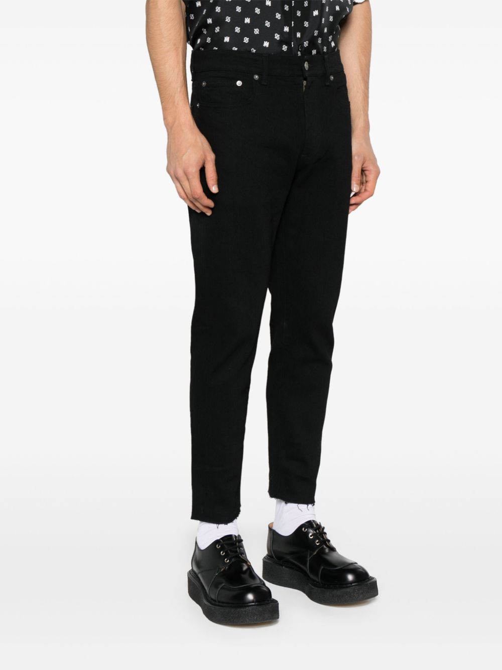 Jeans slim Alavaro in nero Golden goose - uomo 