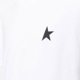 T-shirt con logo One Star in bianco Golden goose - uomo 