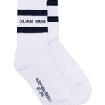 Calzini a coste in bianco Golden goose - unisex 