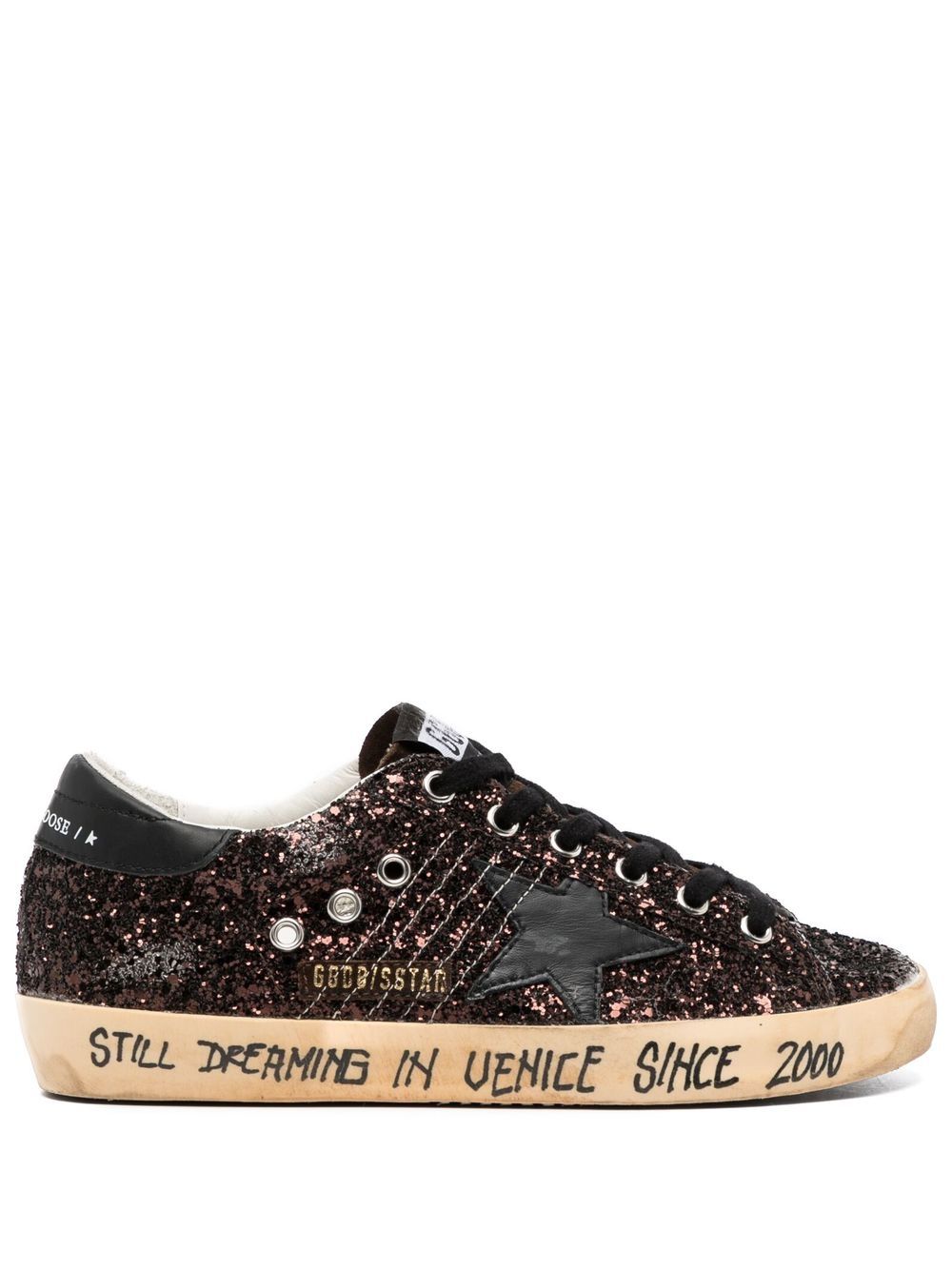 sneakers super star in nero 