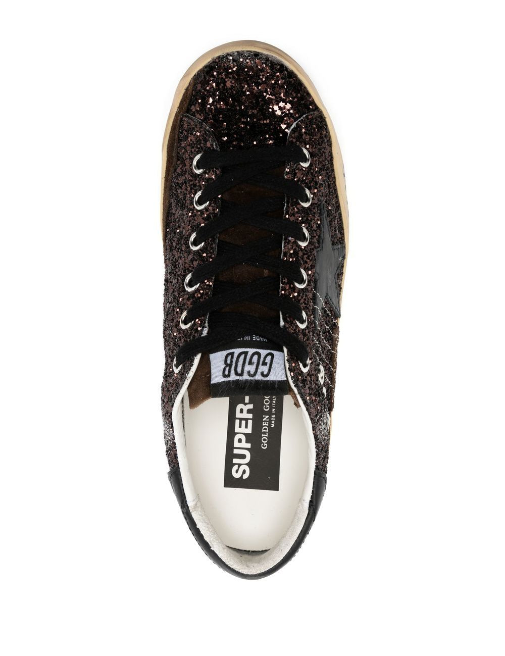 sneakers super star in nero 
