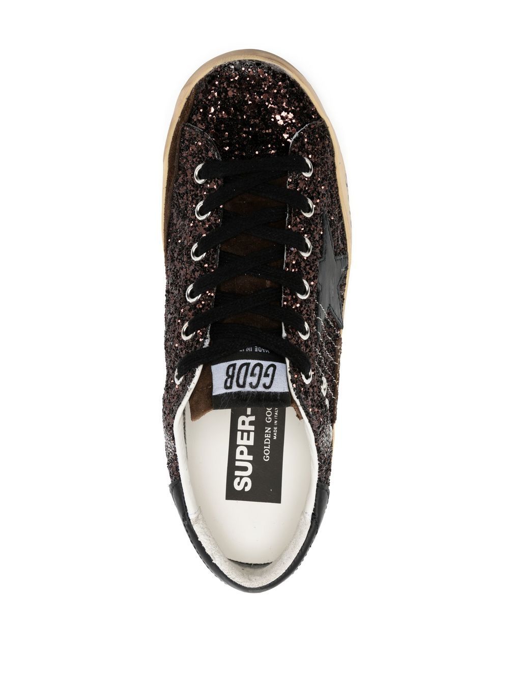 sneakers super star in nero 