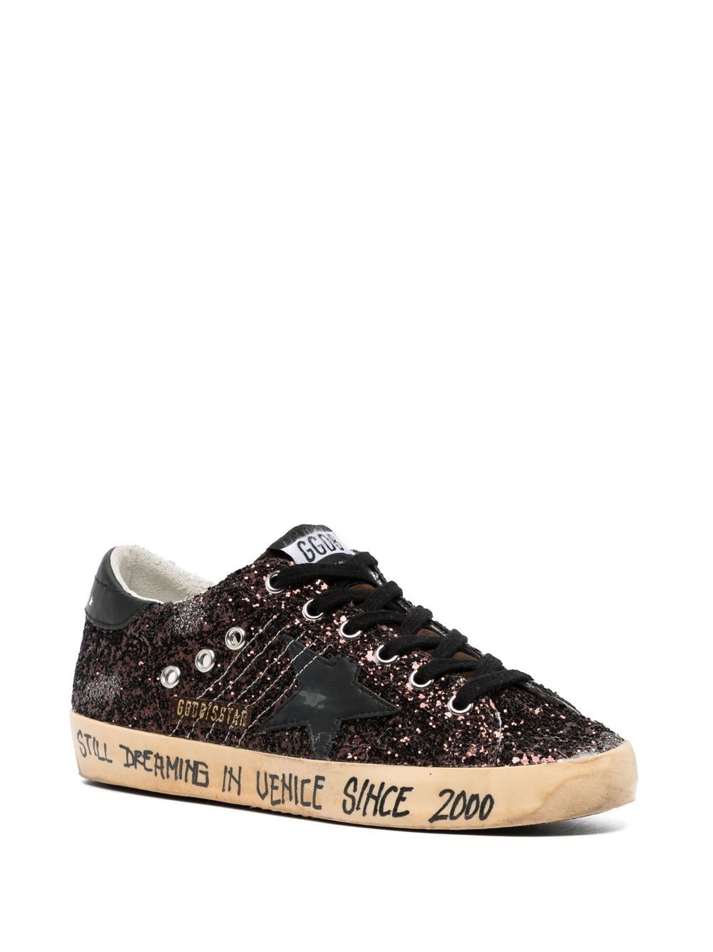 sneakers super star in nero 