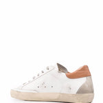 Sneakers super star in bianco e beige Golden goose - donna 
