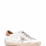 Sneakers super star in bianco e beige Golden goose - donna 