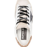 Sneakers super star in bianco, grigio e oro - GOLDEN GOOSE -  donna 
