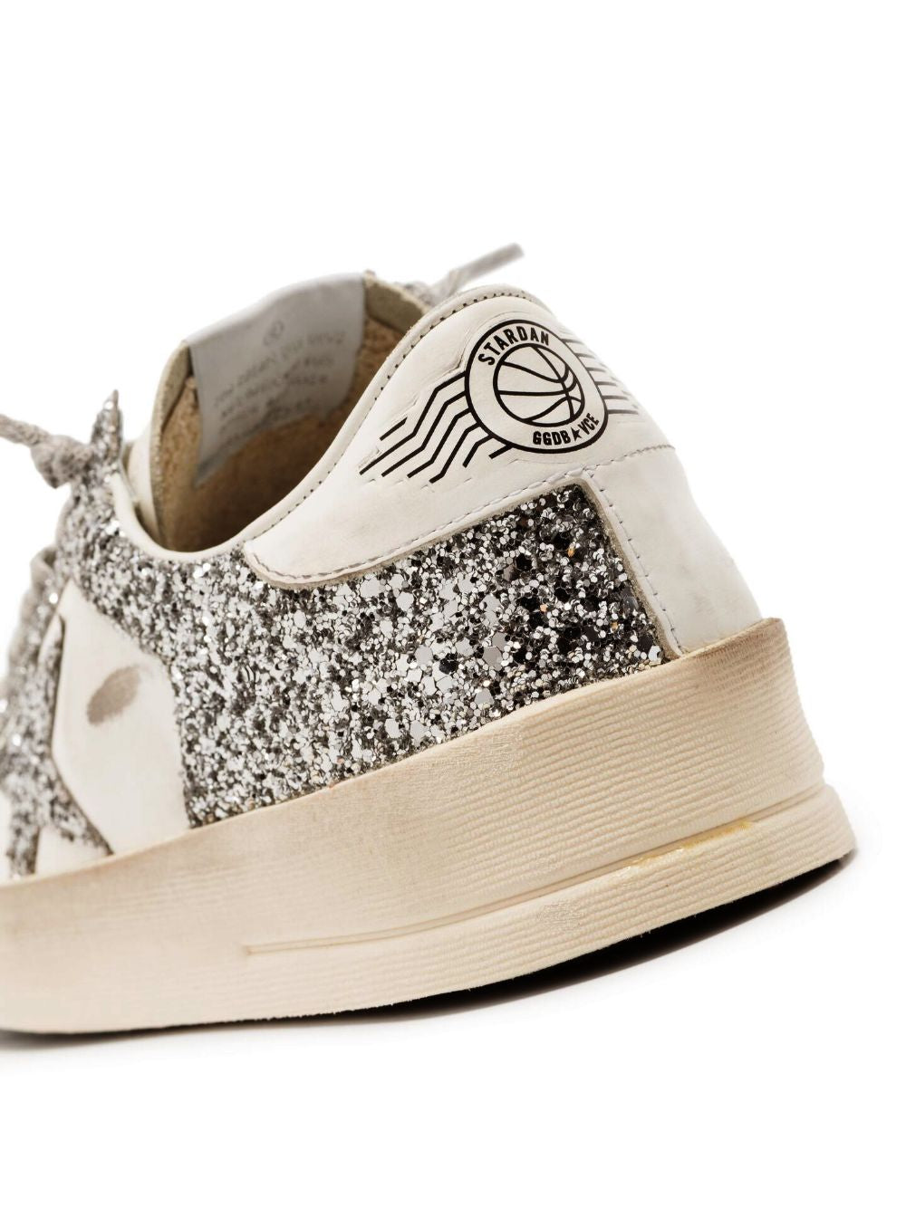 Sneakers con applicazione in bianco GOLDEN GOOSE - donna 