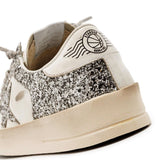 Sneakers con applicazione in bianco GOLDEN GOOSE - donna 