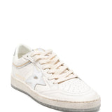 Sneakers Ball Star in bianco e argento 