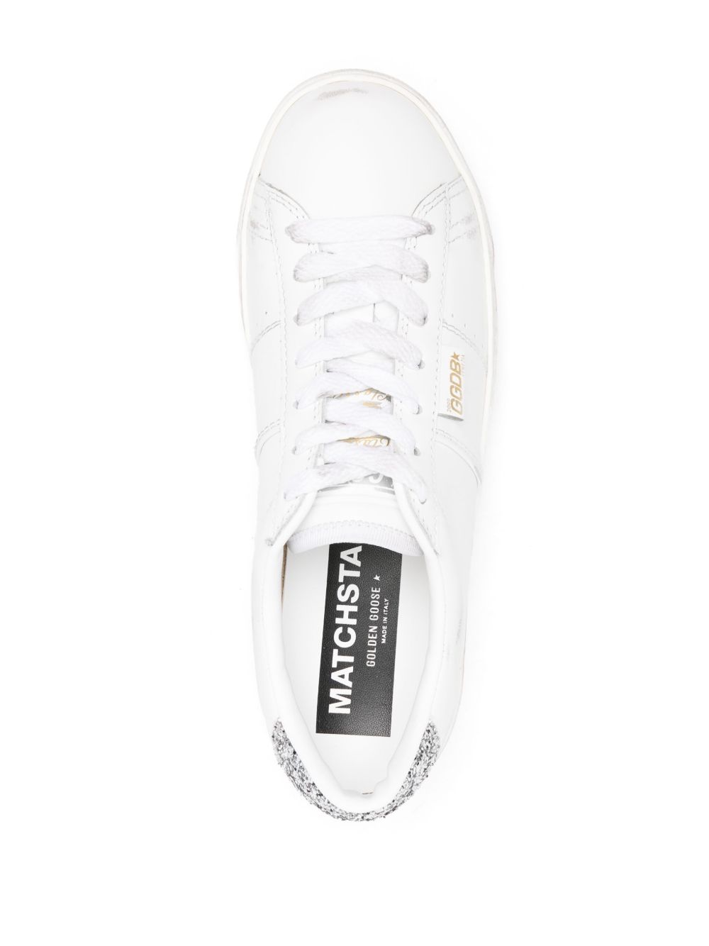 White matchstar low-top sneakers Golden goose - donna 