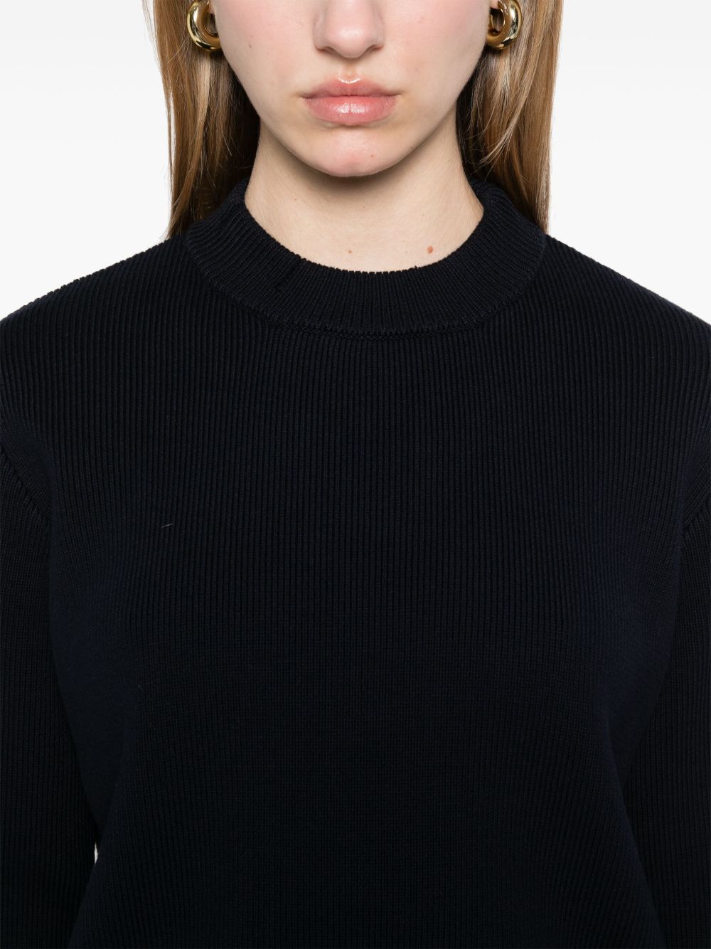 Maglione Dani con effetto vissuto in grigio Golden Goose - donna 