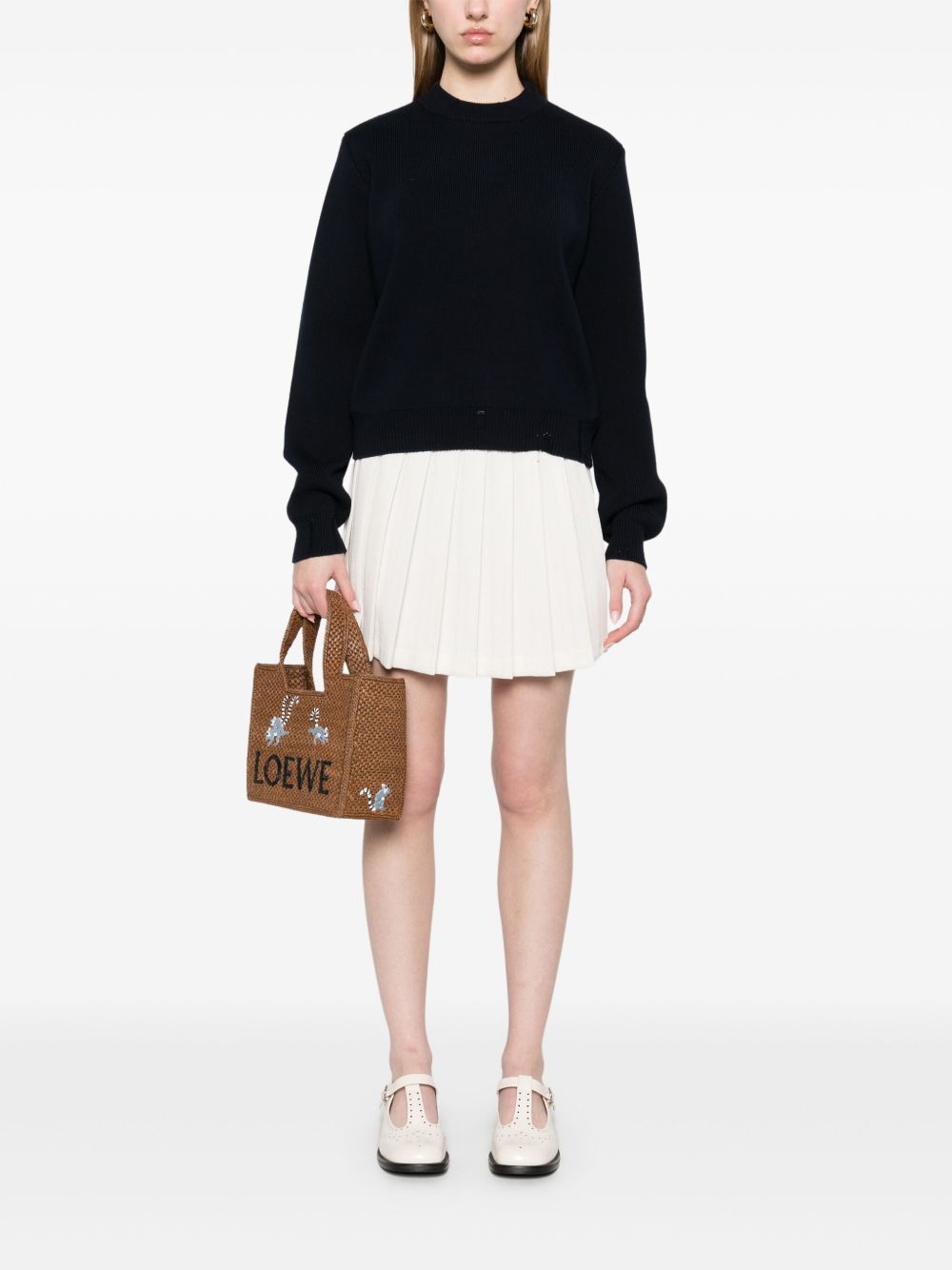 Maglione Dani con effetto vissuto in grigio Golden Goose - donna 