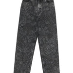 Jeans a gamba dritta in nero Golden goose - donna 